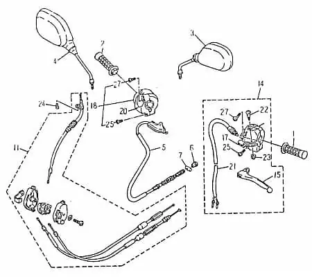 Preis Gesenkt SMC Flash SPEEDY Lenkerarmatur 50ccm 2Takt 62925-NAF-00 Schaltergehäuse Kombischalter Schaltereinheit Schalterelement Scooter Kreidler