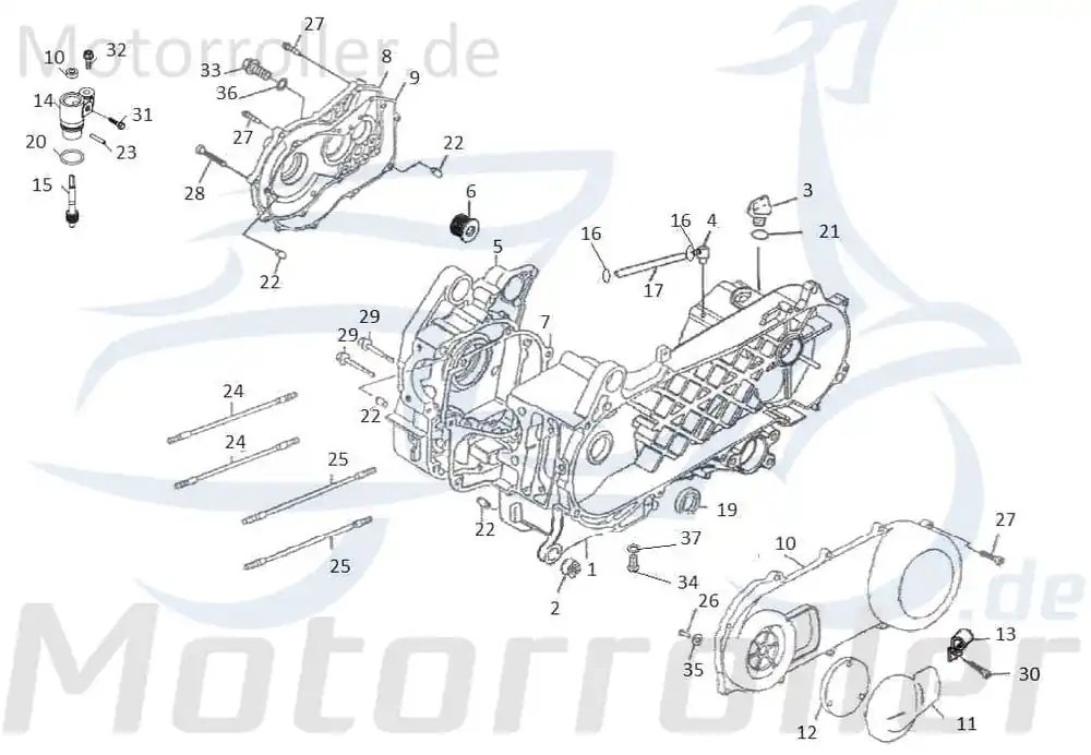 SMC Belüftungsschlauch Scooter Roller 50ccm 2Takt 90310-50300 Kurbelgehäusebelüftungsschlauch Minarelli liegend Moped Ersatzteil Neuheit