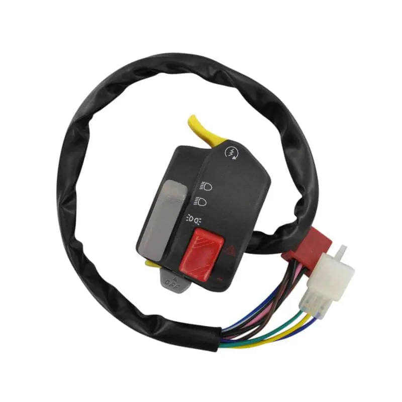 SMC Schaltereinheit links Abblendlicht/Fernlicht 50ccm 2Takt Lenkerarmatur Schaltergehäuse Kombischalter Kombi-Schalter Lenker-Armatur Nur Heute
