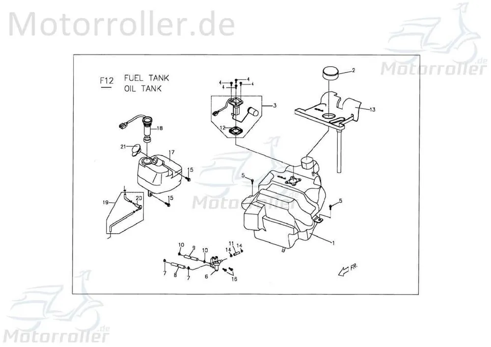 PGO Clip 10mm T-Rex 50 Klemme Klammer Schelle 50ccm 2Takt Klemmschelle Befestigungsschelle Halteklammer Schraubschelle Halteclip Meistverkauft