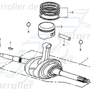 Arretiersicherung 2x14mm Kasea BUGGY 250 250ccm 172MM-73 Haltesicherung 250ccm 4Takt Straßenbuggy 250 Ersatzteil Service Inpektion Letzte Chance