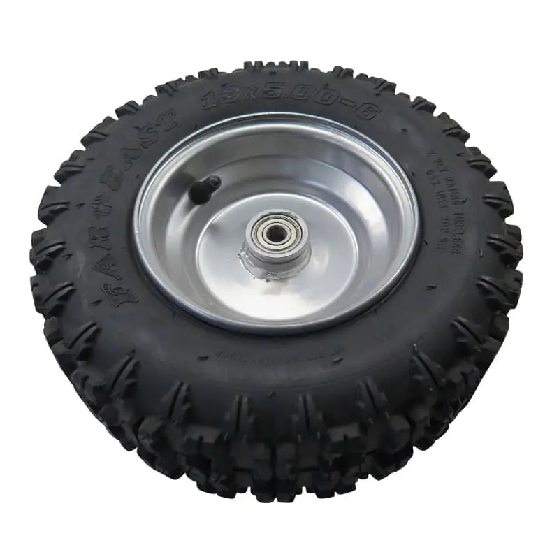 Kasea Kinderbuggy Hinterrad links Komplett 40ccm 4Takt KB5-10547 Hinterradfelge hinten Hinter-Rad Kinderbuggy 45 III Ersatzteil Service Echt