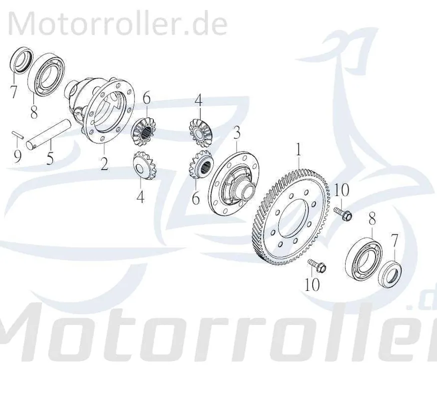 Neu Kreidler F-Kart 100 Passstift 100ccm 2Takt 94430-30022-K 3x22mm Passbolzen Passwelle Paßstift F-Kart 170 Ersatzteil Service Inpektion