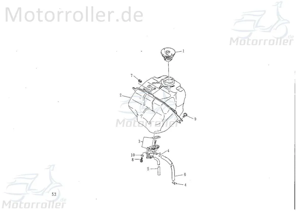 SMC REX Quad 50 Schlauchklemme 50ccm 2Takt 90210-10015 CLIP 1 9,5x1mm Schelle 4Takt Spannring Klemmschelle Schlauchbinder Klemm-Schelle Sonderangebot
