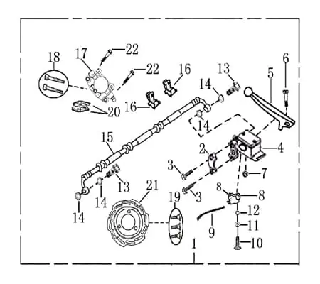 Bremsklötze Satz hinten 36x50x6,8 Bremsbelag 2100206-2 Neuheit