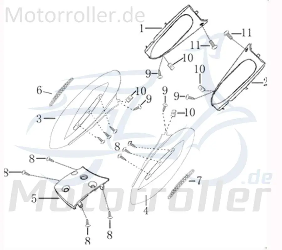 Beliebt Kreidler Hiker 2.0 Electro Heckverkleidung 50ccm elektro 1020211-1 Seitenteil Seitenverkleidung Seitenabdeckung Heckabdeckung links
