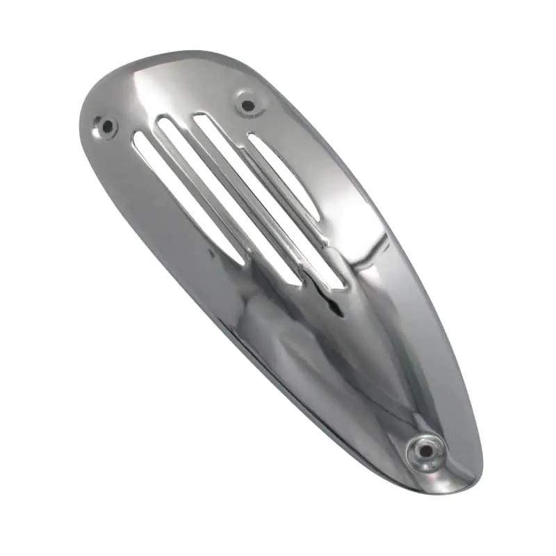 Finale Aktion Kreidler Flory Classic 50 Auspuffblende 50ccm 4Takt 18318-ALA6-9000 Auspuffschutz Hitzeblech Auspuffabdeckung Auspuff-Blende Mokick