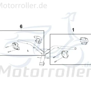 Kreidler Galactica 3.0 LC 50 DD Schalterarmatur 50ccm 2Takt 3520A-F22-9000-FCS links für Modelle mit Lichtschalter Kombischalter Angebot