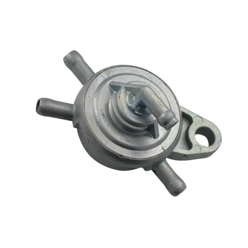 Highlight Benzinhahn 4 Anschlüsse für Kunststofftank FIG 32A-7