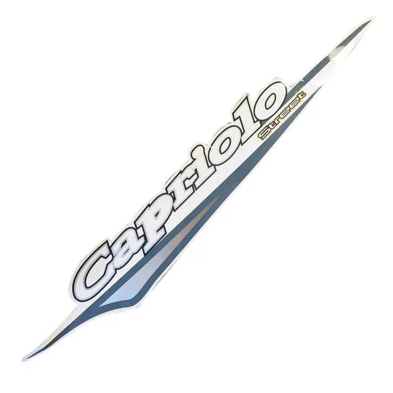 Dekorsatz hinten komplett CAPRIOLO 125 Aufkleber 2,3 Neue Kollektion