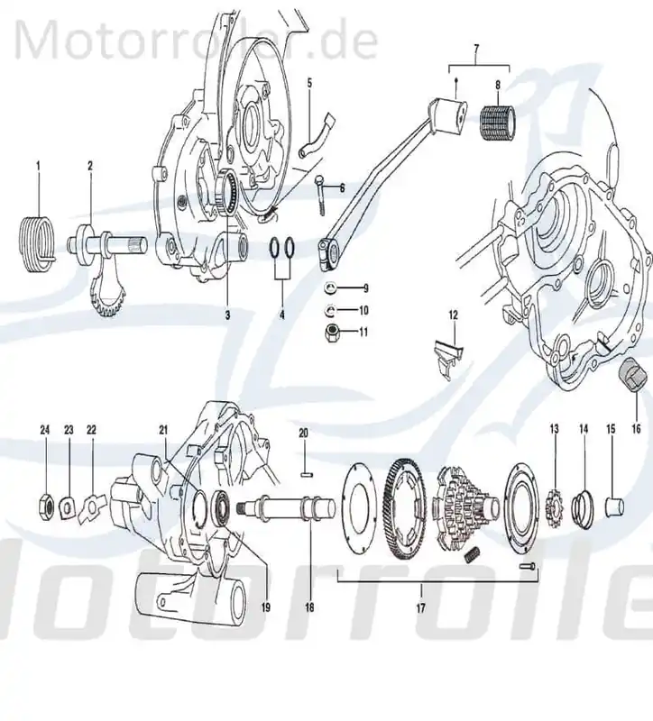 Schraube Kreidler STAR Deluxe 4S 200 Scooter Roller C-4706412 Bundschraube Maschinenschraube Flanschschraube Flansch-Schraube LML Moped Aktuell