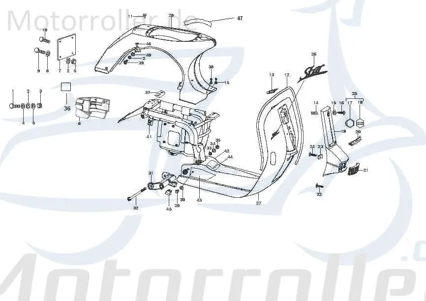Kreidler STAR Deluxe 4S 200 Unterlegscheibe 200ccm 4Takt C-4721602/1 Distanzhalter U-Scheibe Washer Beilagscheibe Ausgleichsscheibe LML Online Kaufen