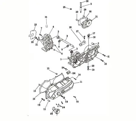 Solange Der Vorrat Reicht Schraube 3.5x12mm Eppella GK 125 Buggy 50ccm B05-00-35012-04 Bundschraube Maschinenschraube Flanschschraube Flansch-Schraube