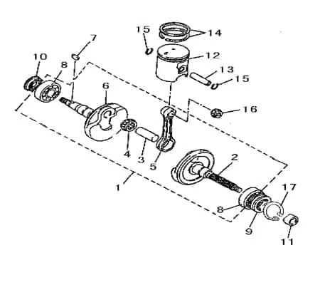 Super-Preis Kolbenbolzen Kreidler Vabene 50 Kolben-Bolzen Scooter 730059 Piston-Pins Pleuelbolzen Pleuel-Bolzen Pistonpin Pistonpins Kolben-Pin CPI