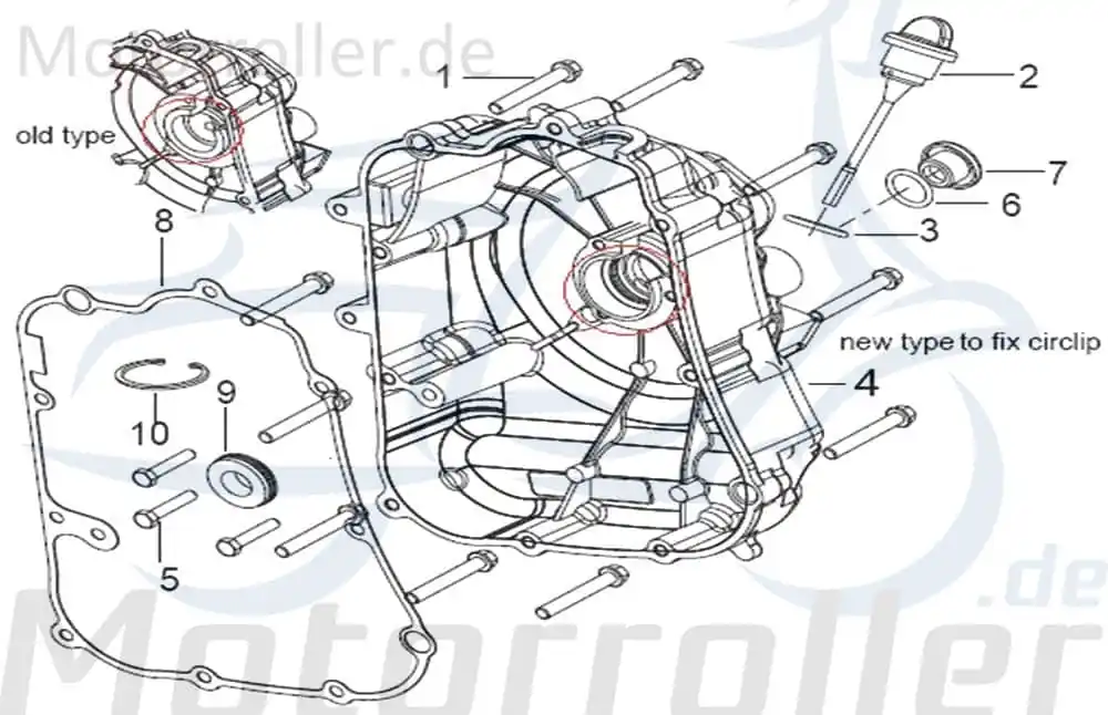 Preisknaller Kreidler Insignio 250 DD Ölmessstab 250ccm 4Takt 169185000000 Ölmeßstab Ölpeilstab Peilstift Scooter Ersatzteil Service Inpektion