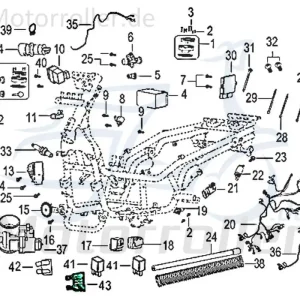 Abverkauf Kreidler Insignio 250 DD 2.0 Steuergerät 750707 Controller Steuerung 250ccm 4Takt Scooter Original Ersatzteil