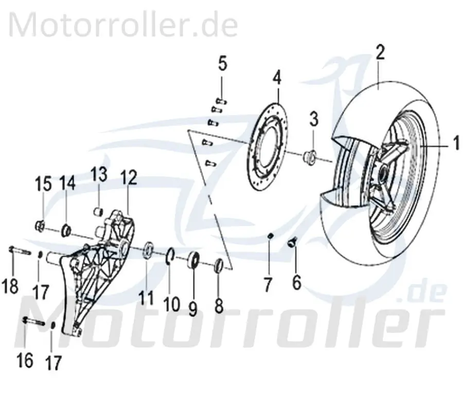 Kreidler Insignio 125 2.0 Reifen Roller / Motorrad 125ccm 4Takt HRO 64-3 140/60-14 64S K66 TUBLESS Rollerreifen Motorradreifen Scooter Preiswert