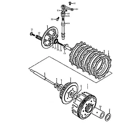 Bestseller Ausrücklager 89212 für 125ccm 4Takt