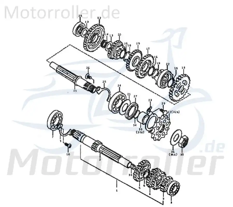 Antriebsritzel 15 Zähne Kreidler Motorrad 125ccm 4Takt 91514 Antriebsrad Antriebritzel Antriebszahnrad Antriebs-Ritzel Antrieba-Rad Aktuell