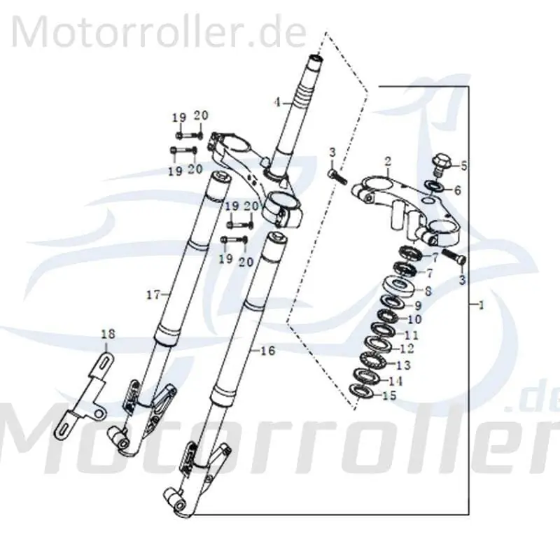 Kreidler STREET 125 DD Simmerringsatz 125ccm 4Takt 734 65 13 Gabel Simmering Wellendichtring Abdichtring Dichtringe Radialdichtring Top-Seller