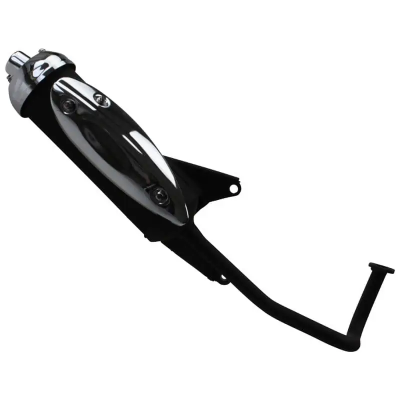 Jetzt Bestellen ZhongYu MKS Eco Bike Auspuffanlage 50ccm 4Takt Auspuff Endschalldämpfer 50cc 4T Endtopf Schalldämpfer Auspuff-Anlage