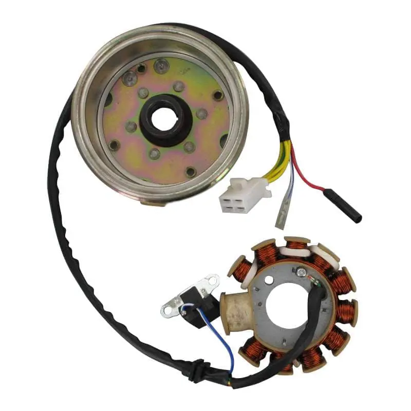 Jonway 152QMI Stromerzeuger 125ccm 4Takt Lichtmaschine Stator AGM YY125QT-28 125cc 4T GY6 Ankerplatte Anker-Platte Rabatt