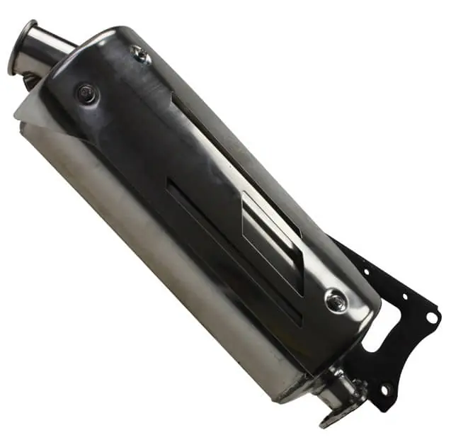 Echt Rex Drive Sport 50 Auspuffanlage 50ccm 2Takt Auspuff Endschalldämpfer 1E40QMB YY50QT-28 50cc 2T Minarelli liegend Endtopf