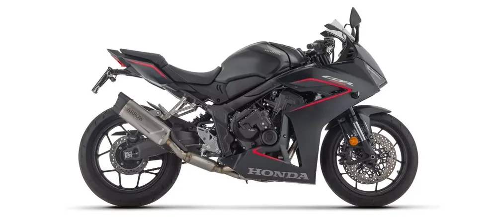 Schnäppchen ARROW Indy Race EVO Titan Komplettanlage passend für Honda CB 650 R / CBR 650 R 24–26 Euro 5+