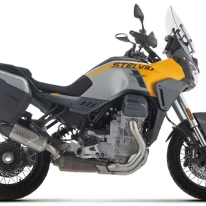 ARROW Indy Race EVO Titan Endschalldämpfer passend für Moto Guzzi V100 Mandello & Stelvio 2025 Heißes Angebot