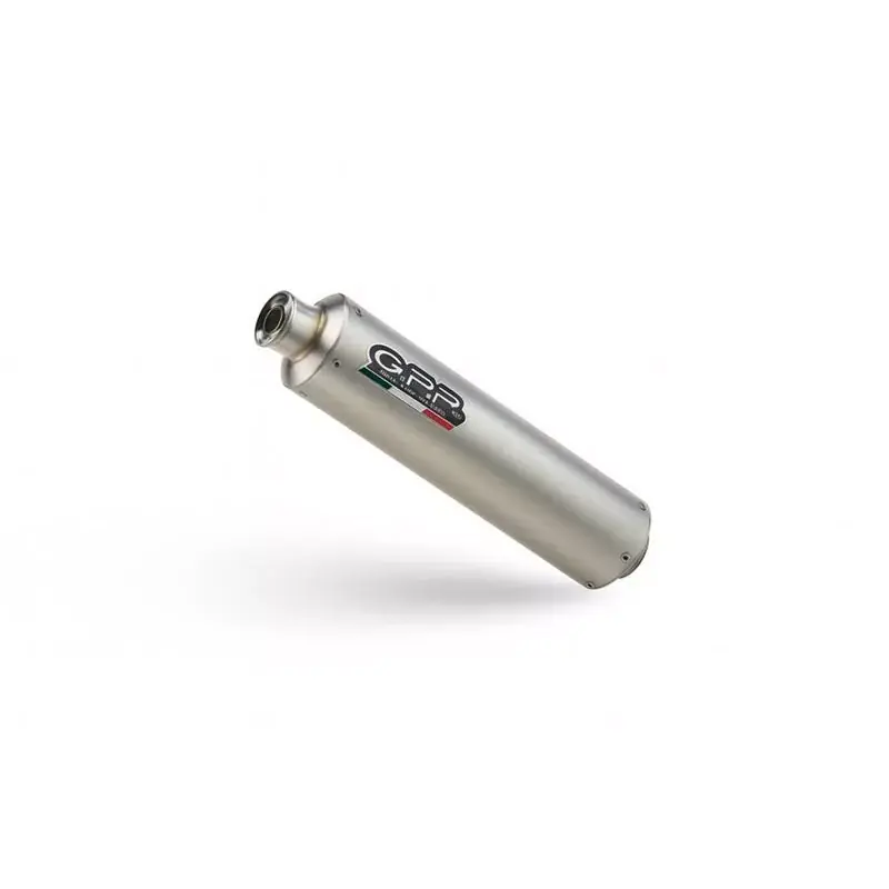 Markenware GPR Exhaust Inox Tondo Auspuff passend für Suzuki GSX-R 1000 2001-2002