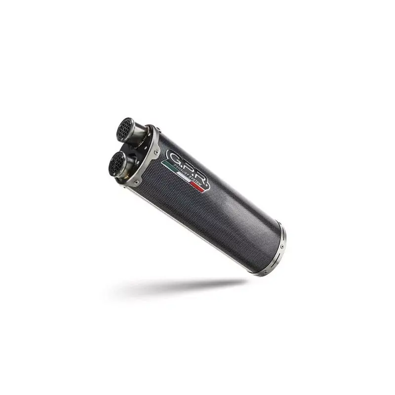 Aktuell GPR Auspuff Dual Poppy Slip-On passend für Honda XL750 Transalp 750 (2023–2025)