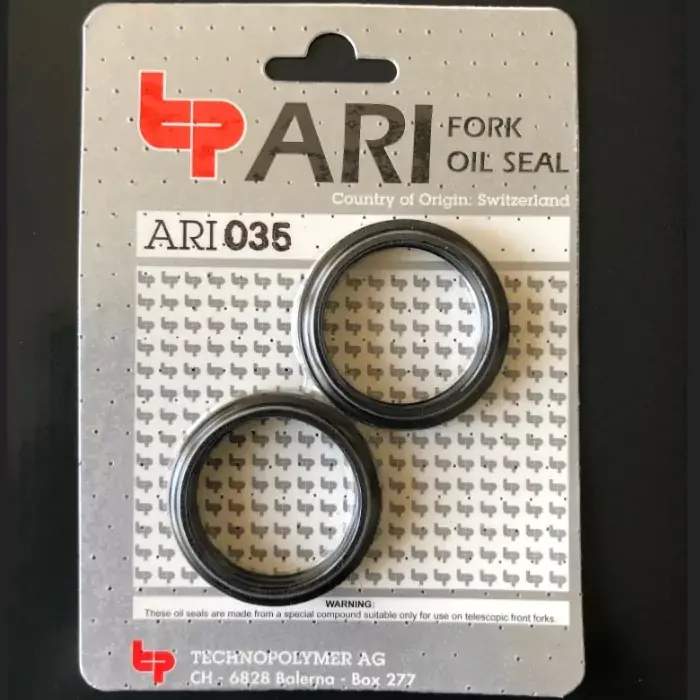 Neuheit Gabelsimmerringe ARI 035 40x49,5x7/9,5 mm passend für Aprilia, Husaberg, KTM