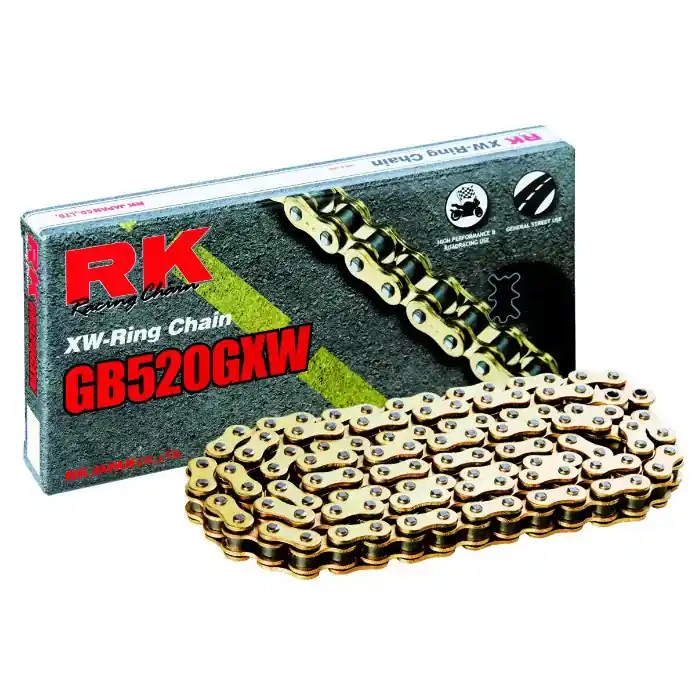 Markenware RK Antriebskette 520GXW gold 108 Glieder passend für Ducati Monster 821
