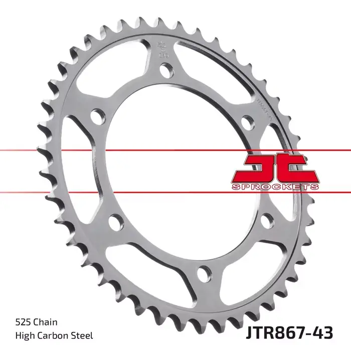 Kettenrad 43Z 525 SI Innen Ø 125 Lochkreis 145 Neu