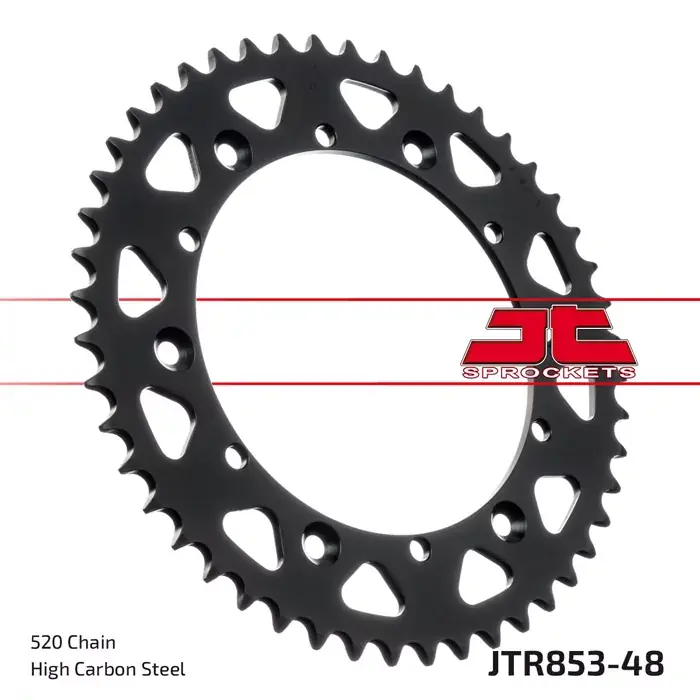 Saisonangebot Kettenrad 48Z 520 SI passend für Yamaha TT 600, WR 400 F