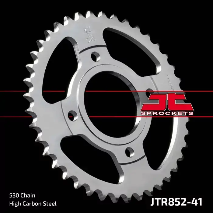 Kettenrad 41Z 530 SI Innen Ø 74 mm Lochkreis 110 passend für Yamaha RD 250 LC Neue Ware