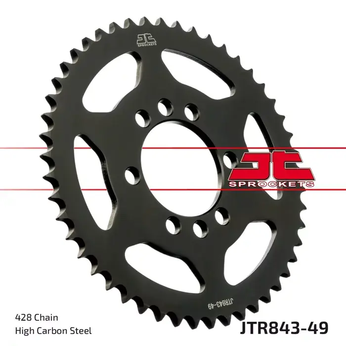 Angebot Kettenrad 49Z passend für 428 SW Innen Ø 062 Lochkreis 080