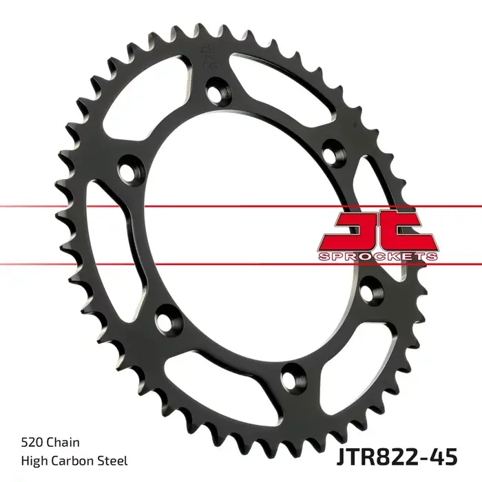 Kettenrad 45Z passend für 520 Kette, Innen Ø 136, Lochkreis 156 Bestpreis