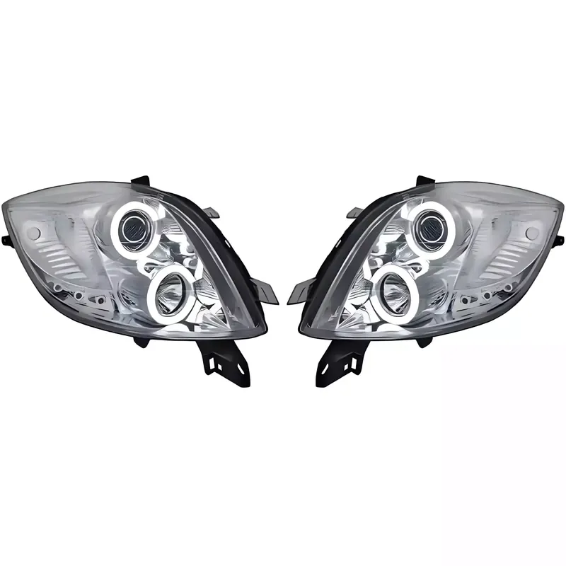 Versand Am Gleichen Tag DIEDERICHS Hauptscheinwerfersatz CCFL Chrom passend für Toyota Yaris P9