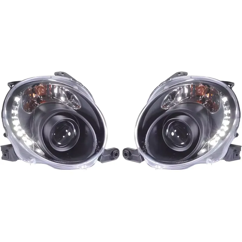 DIEDERICHS Hauptscheinwerfersatz Dragon Lights passend für Fiat 500 Markenware