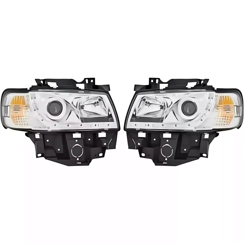 Expressversand DIEDERICHS Hauptscheinwerfersatz DRAGON-LIGHTS passend für VW Transporter T4
