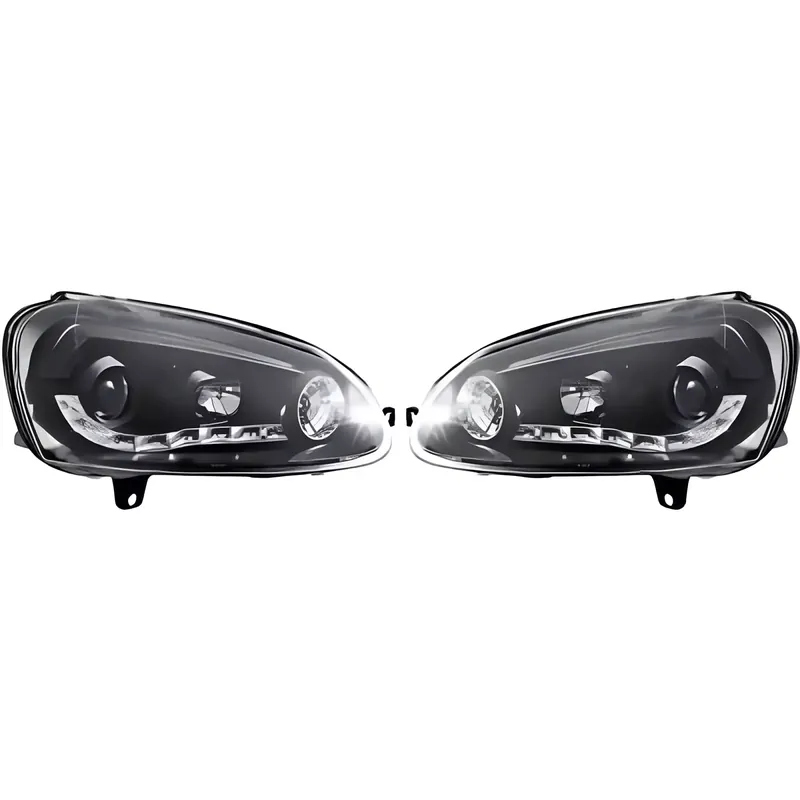 Nur Heute DIEDERICHS Hauptscheinwerfersatz DRAGON LIGHTS passend für VW Golf 5