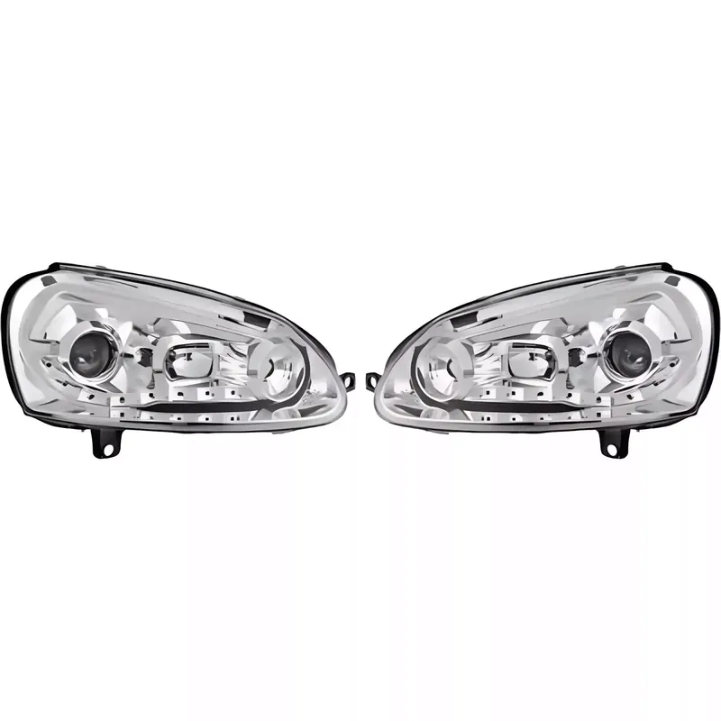 DIEDERICHS Hauptscheinwerfersatz DRAGON-LIGHTS passend für VW Golf 5 Finale Aktion