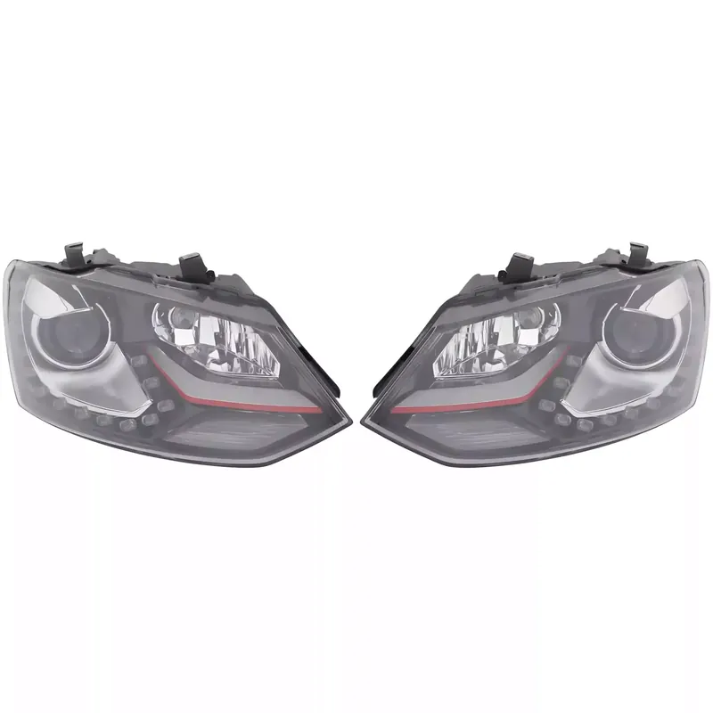DIEDERICHS Hauptscheinwerfersatz Bi-Xenon schwarz/rot passend für VW Polo V 6R1, 6C1 Begrenztes Angebot