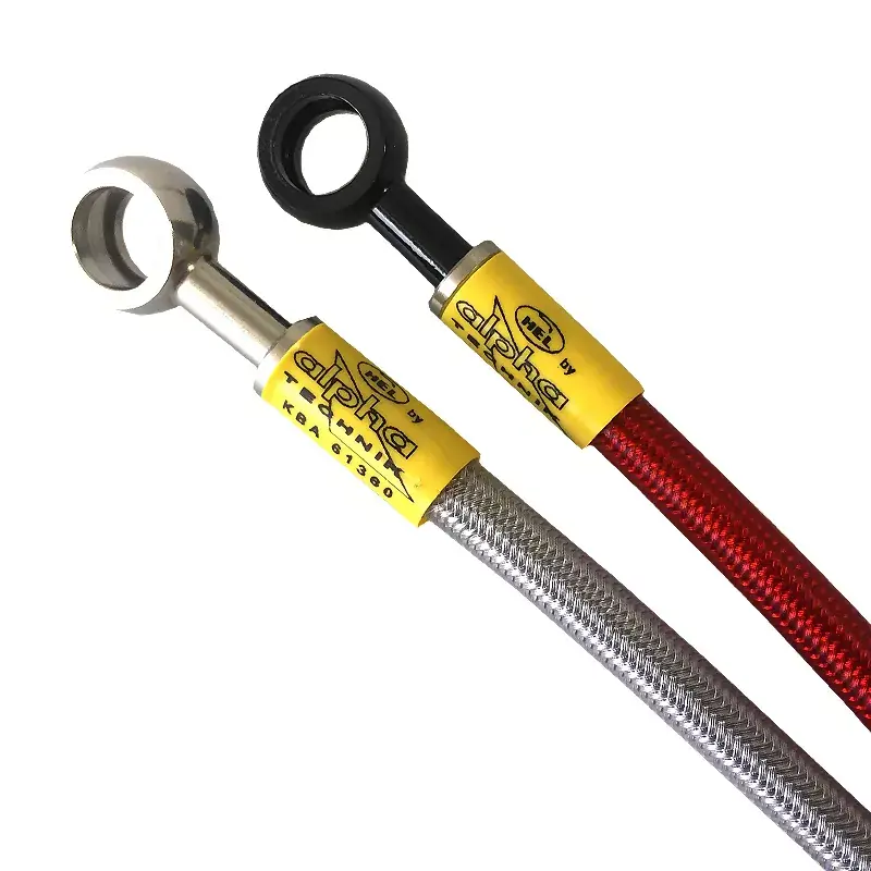 HEL Stahlflexleitung vorne passend für Yamaha MT-01 2005-2012 Edelstahl Rabatt