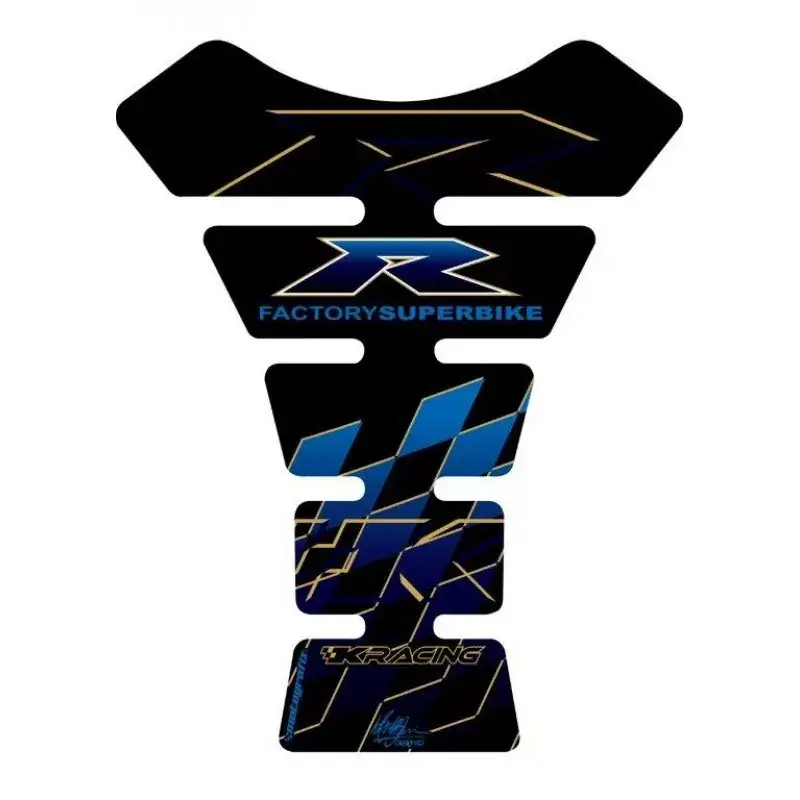 Versand Am Gleichen Tag Motografix 3D Gel Tank Pad passend für Kawasaki ZX-6 / ZX-7 / ZX-10 R