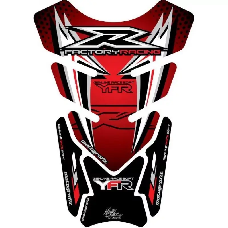 Preis Gesenkt Motografix 3D Gel Tank Pad Protector TY015RS passend für Yamaha YZF R6 / R1 / R25 / R3