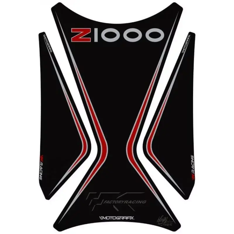 Motografix 3D Gel Tank Pad passend für Kawasaki Z 1000 2003-2009 Letzte Chance