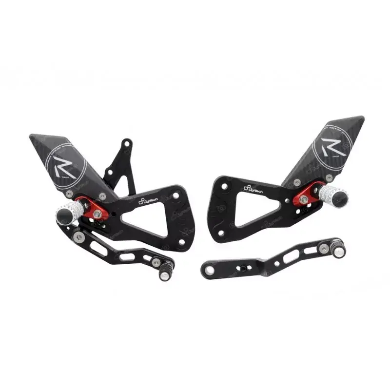 Lightech Fußrastenanlage R Type passend für Suzuki GSX-R 1000 ab 2017 Begrenztes Angebot