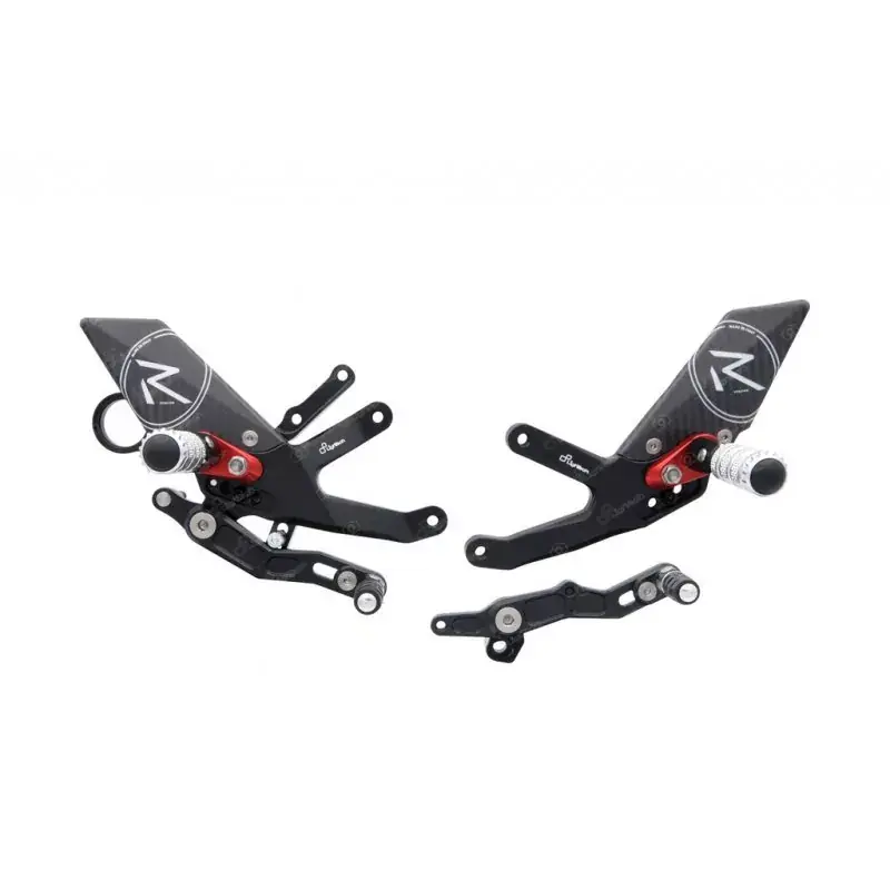 Highlight Lightech Fußrastenanlage R Type passend für BMW S 1000 RR 2015–2018 / S 1000 R 2017–2020